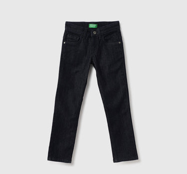 Solid Slim Fit Jeans