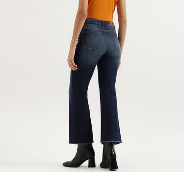 Solid Straight Fit Jeans