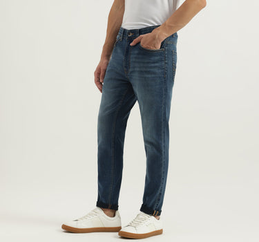 Solid Low Crotch Fit Jeans