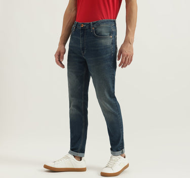 Solid Low Crotch Fit Jeans