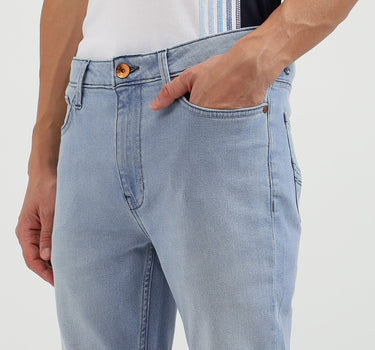 Solid Low Crotch Fit Jeans