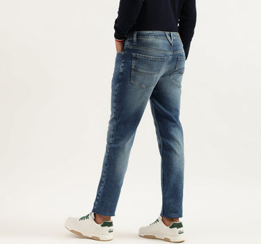 Solid Tapered Fit Jeans