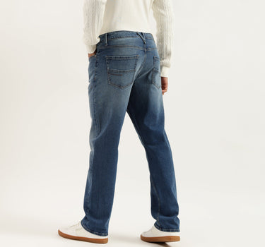 Solid Relaxed Fit Jeans