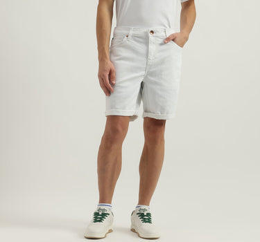 Solid Slim Fit Shorts