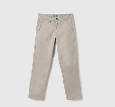 Solid Regular Fit Trousers