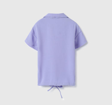 Regular Fit Resort Collar Solid Shirts