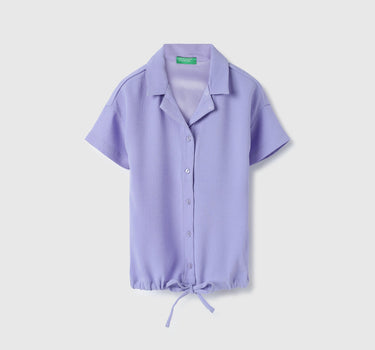 Regular Fit Resort Collar Solid Shirts