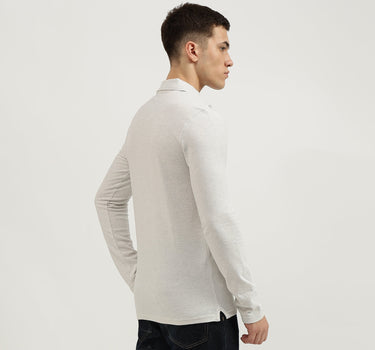 Slim Fit Polo Neck Solid T-Shirt