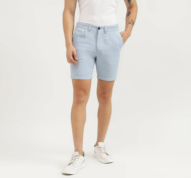 Solid Relaxed Fit Shorts