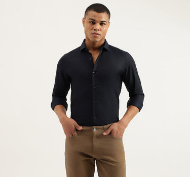 Slim Fit Cut Away Printed Shirts