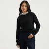 Round Neck Solid Sweater