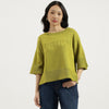 Women Round Neck Knitted Top