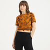 Round Neck Floral Top