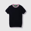 Girls Regular Fit Round Neck Patterned Sweater