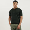 Men Regular Fit Crew Neck Patterned T-Shirt
