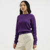 Women Round Neck Knitted Sweater