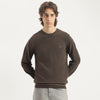 Men Regular Fit Crew Neck Solid Lambswool Sweater