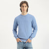 Men Regular Fit Crew Neck Solid Lambswool Sweater