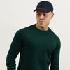 Men Regular Fit Crew Neck Solid Premium Sweater