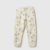 Girls Printed Regular Fit Pin Heart Trackpants