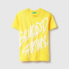 Boys Regular Fit Round Neck Printed T-Shirt