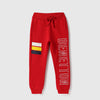 Boys Printed Regular Fit Exploded Trackpants