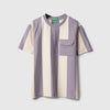 Boys Relaxed Fit Round Neck Vertical Stripes T-Shirt