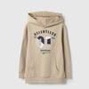 Boys Regular Fit Hooded Neck Printed Relentless In Multi Technique Sweatshirt