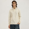 Men Regular Fit Polo Neck Solid T-Shirt