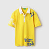 Boys Relaxed Fit Polo Neck Printed Take It Easy Back Grafitti T-Shirt