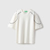 Boys Boxy Fit Round Neck Self Design T-Shirt