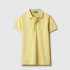 Boys Regular Fit Polo Neck Solid T-Shirt