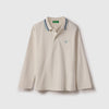 Boys Regular Fit Polo Neck Solid T-Shirt