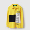 Boys Regular Fit Polo Neck Colorblock T-Shirt