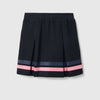Girls Striped Regular Fit Skirt
