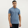Men Regular Fit Solid Basic Pique Polo T-Shirt
