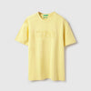 Girls Relaxed Fit Round Neck Solid Gen-Z Words In Technique T-Shirt