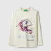 Boys Regular Fit Round Neck Printed Helmet In Technique T-Shirt