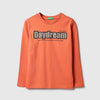 Boys Regular Fit Round Neck Daydream In Hd Technique T-Shirt