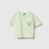 Regular Fit Round Neck Embroidered T-Shirt