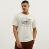 Boxy Fit Crew Neck Printed Villa Manelli Hotel Jersey T-Shirt