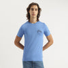 Men Relaxed Fit Crew Neck Printed Jersey T-Shirt