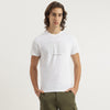 Men Regular Fit Crew Neck Printed Jersey T-Shirt