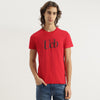 Men Regular Fit Crew Neck Printed Jersey T-Shirt