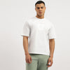 Men Oversized Fit Crew Neck Printed T-Shirt