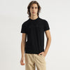 Men Regular Fit Crew Neck Typography Gel Jersey T-Shirt
