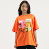 Women Round Neck Graphic T-Shirt