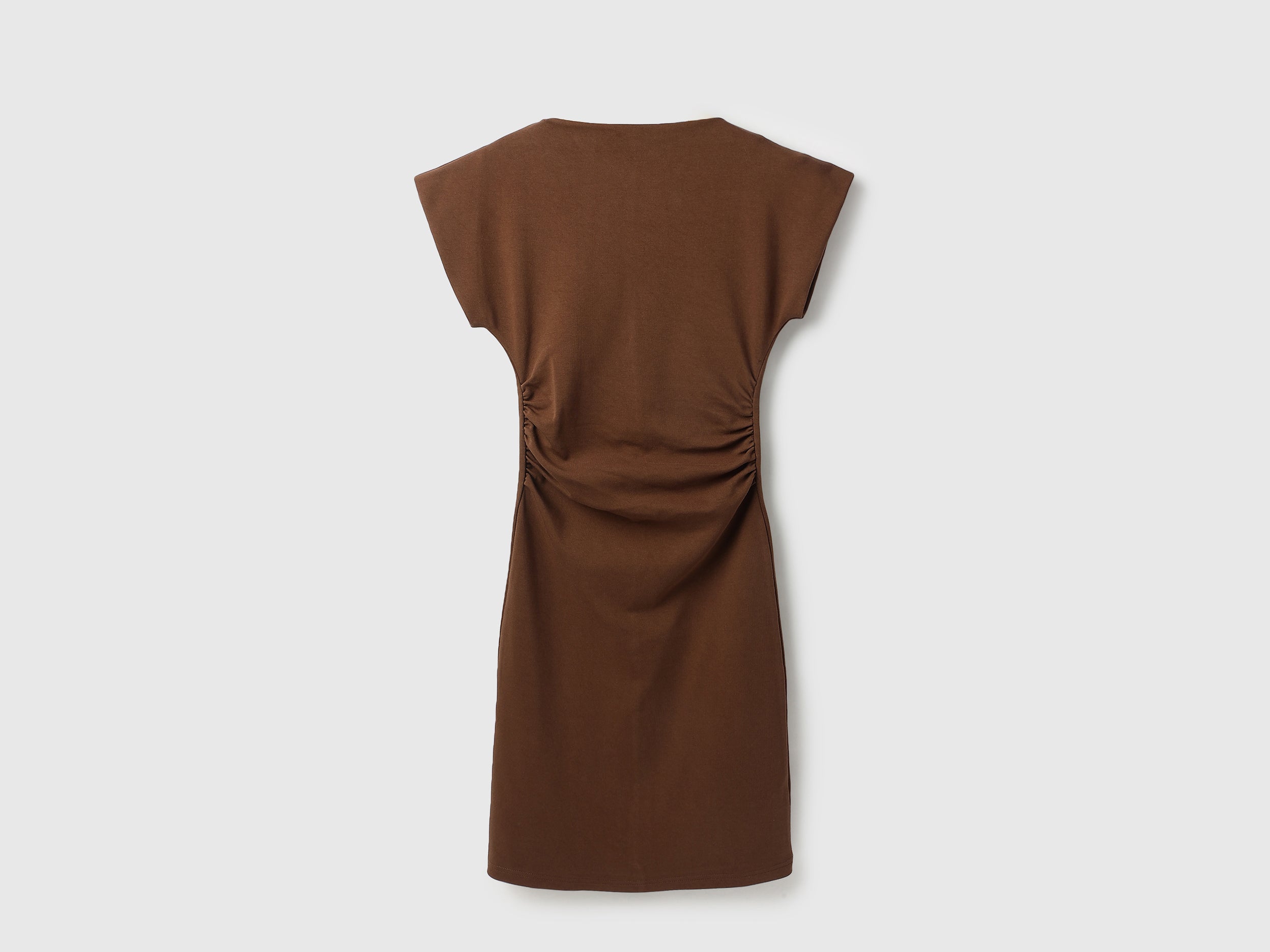 Women Boat Neck Solid Bodycon Dress  United Colors of Benetton Store