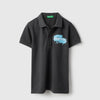 Boys Regular Fit Polo Neck Embroidered T-Shirt