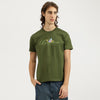 Men Relaxed Fit Crew Neck Typography T-Shirt
